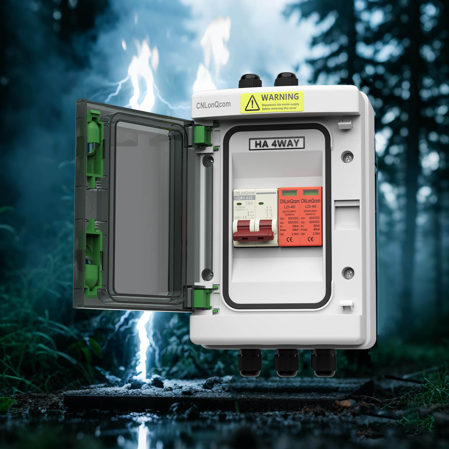 LQX-DC500V-1-1 PV காம்பினர் பெட்டி தொழில்நுட்ப வெள்ளை காகிதம்